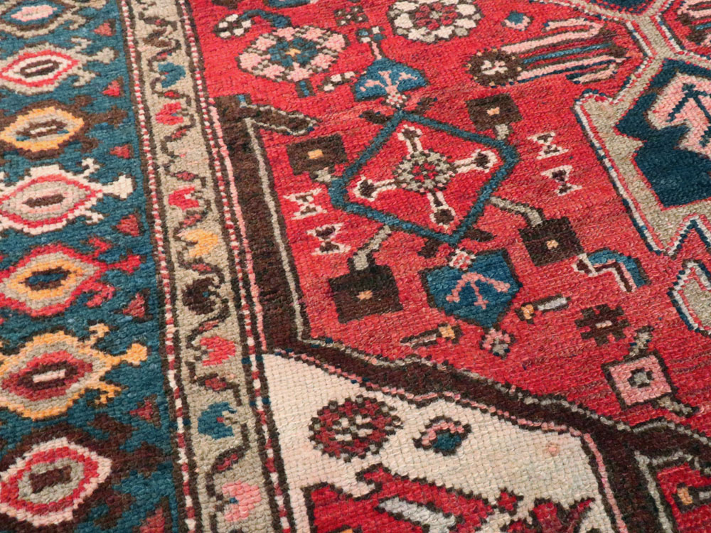 Vintage Persian Malayer Rug, No.13647 - Gsblank