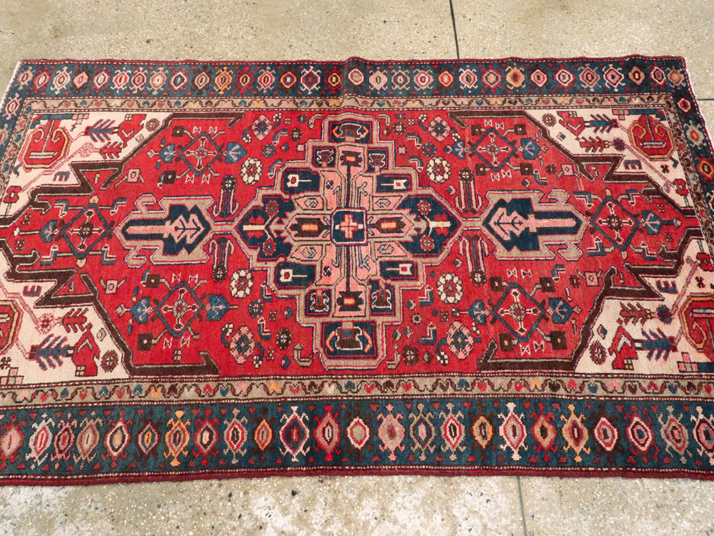 Vintage Persian Malayer Rug, No.13647 - Gsblank