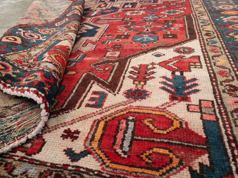 Vintage Persian Malayer Rug, No.13647 - Gsblank