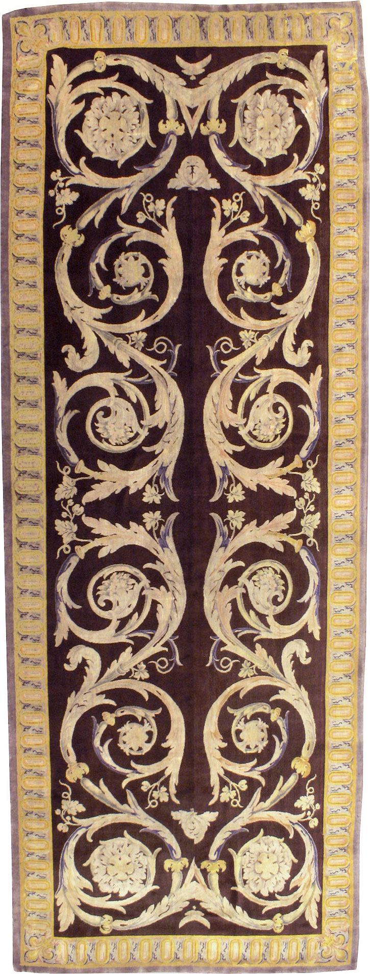 Antique French Savonnerie Carpet, No.13648 - Gsblank