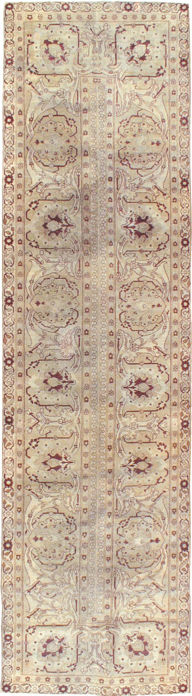 Antique Indian Amritsar Wide Gallery Runner, No.13673 - Gsblank