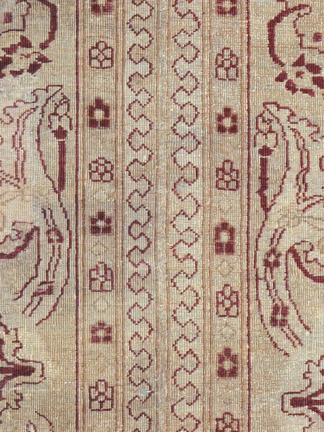 Antique Indian Amritsar Wide Gallery Runner, No.13673 - Gsblank