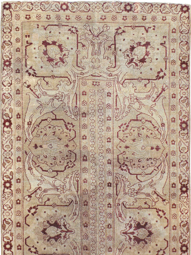 Antique Indian Amritsar Wide Gallery Runner, No.13673 - Gsblank