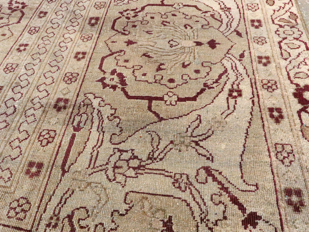 Antique Indian Amritsar Wide Gallery Runner, No.13673 - Gsblank