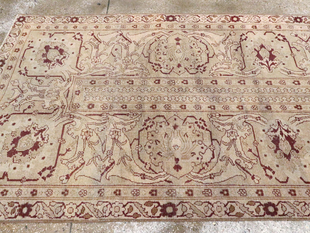 Antique Indian Amritsar Wide Gallery Runner, No.13673 - Gsblank