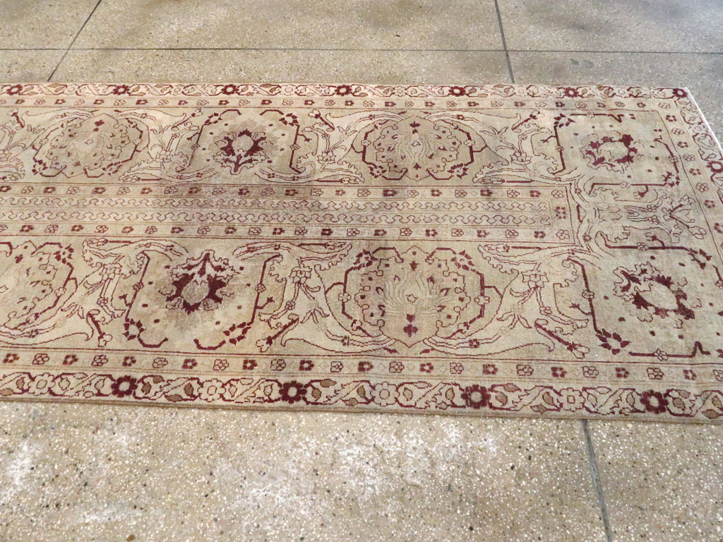 Antique Indian Amritsar Wide Gallery Runner, No.13673 - Gsblank