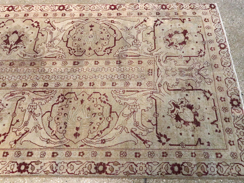 Antique Indian Amritsar Wide Gallery Runner, No.13673 - Gsblank