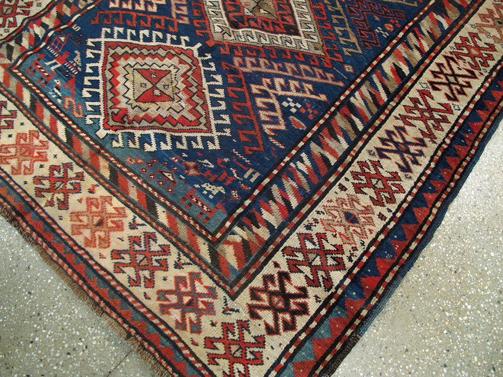 Antique Caucasian Kazak Rug, No.13717 - Gsblank