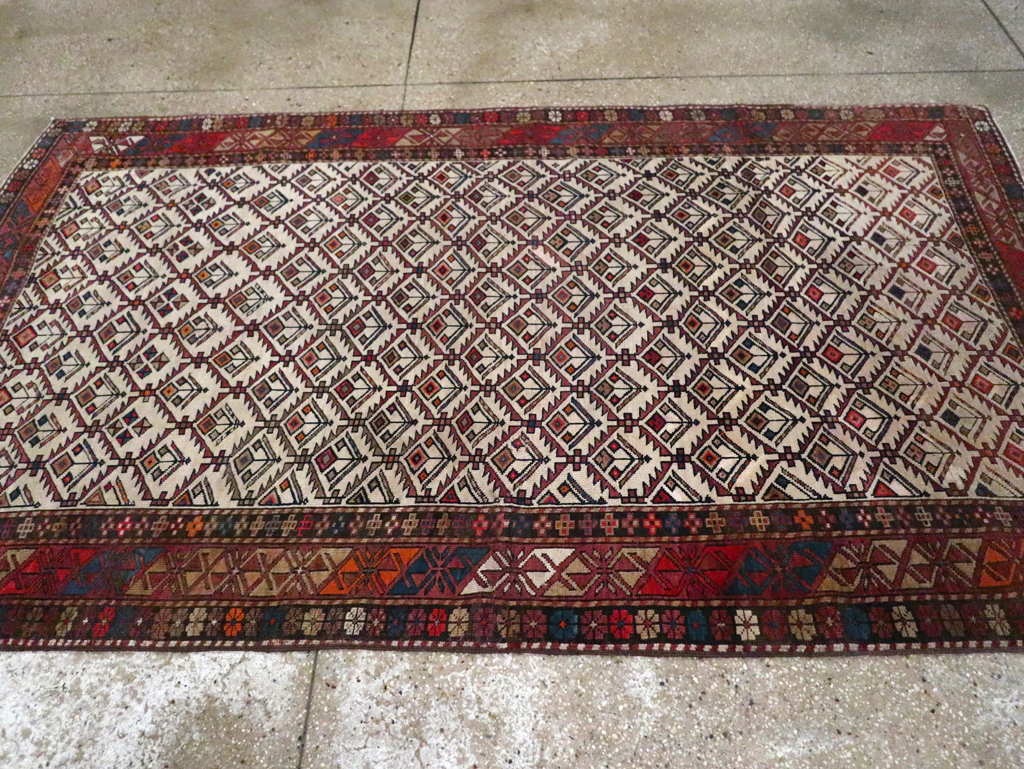 Antique Caucasian Shirvan Rug, No.13718 - Gsblank