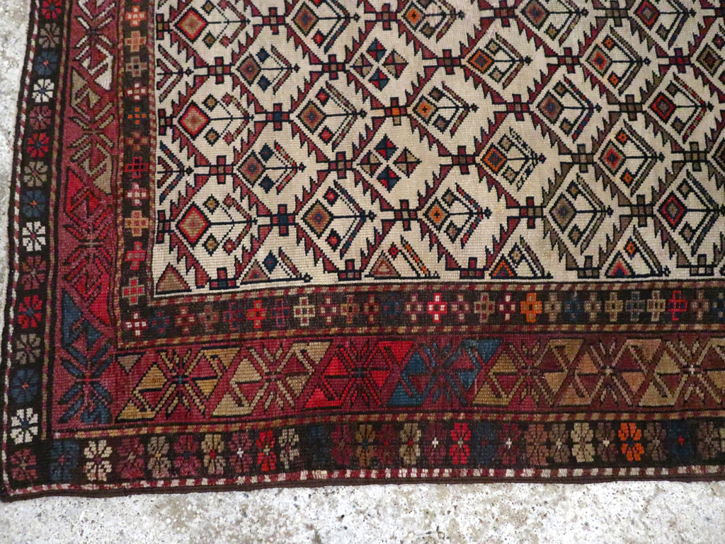 Antique Caucasian Shirvan Rug, No.13718 - Gsblank