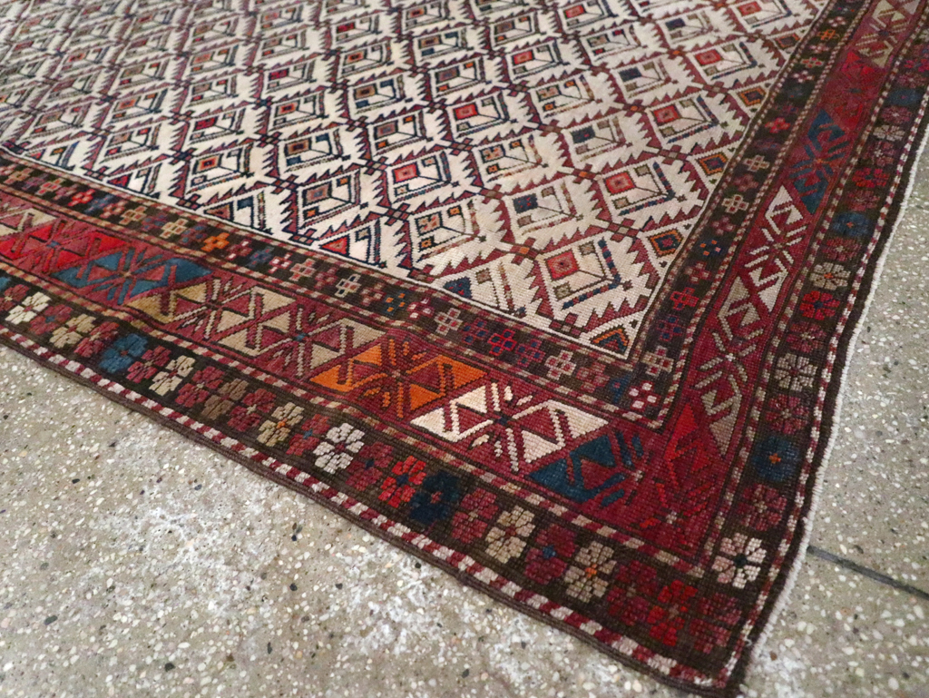 Antique Caucasian Shirvan Rug, No.13718 - Gsblank