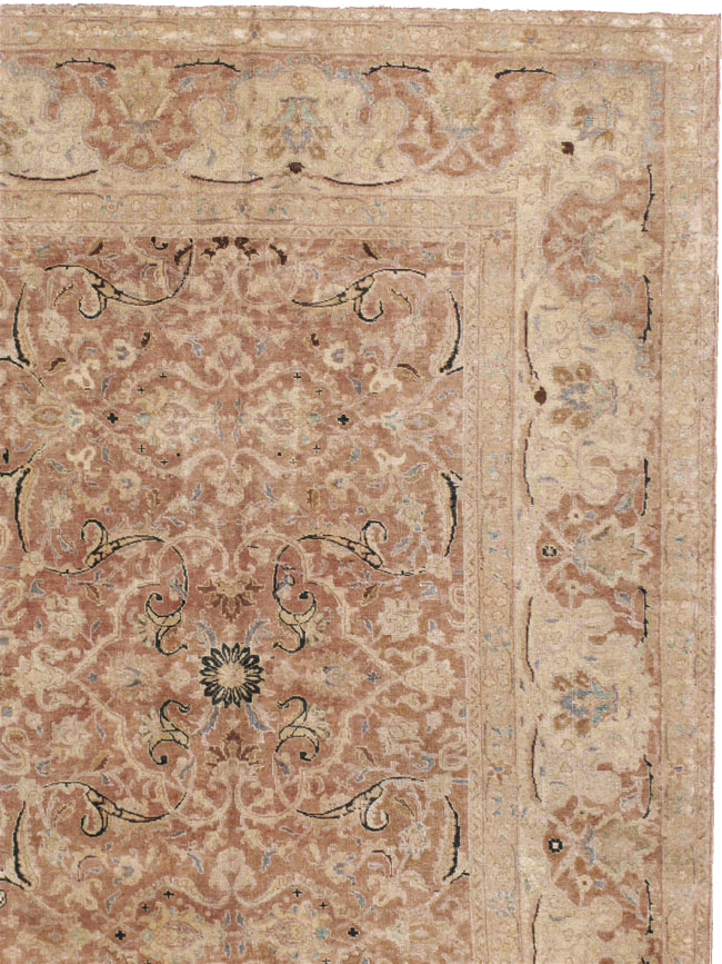 Antique Persian Tabriz Carpet, No.13724 - Gsblank