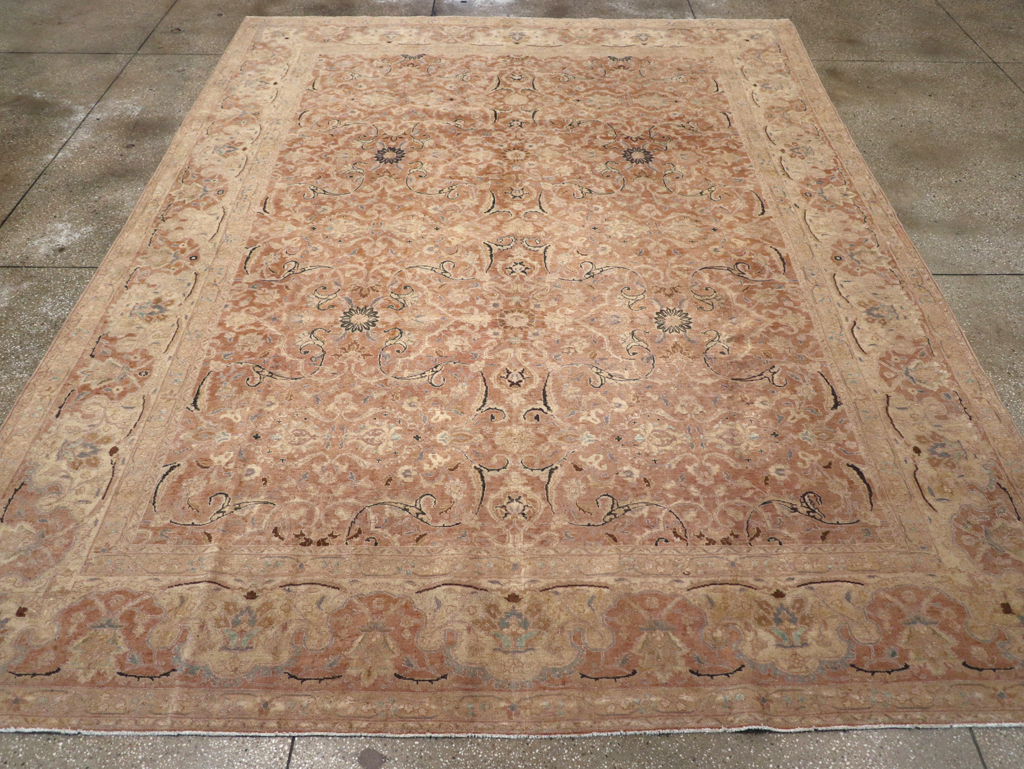 Antique Persian Tabriz Carpet, No.13724 - Gsblank