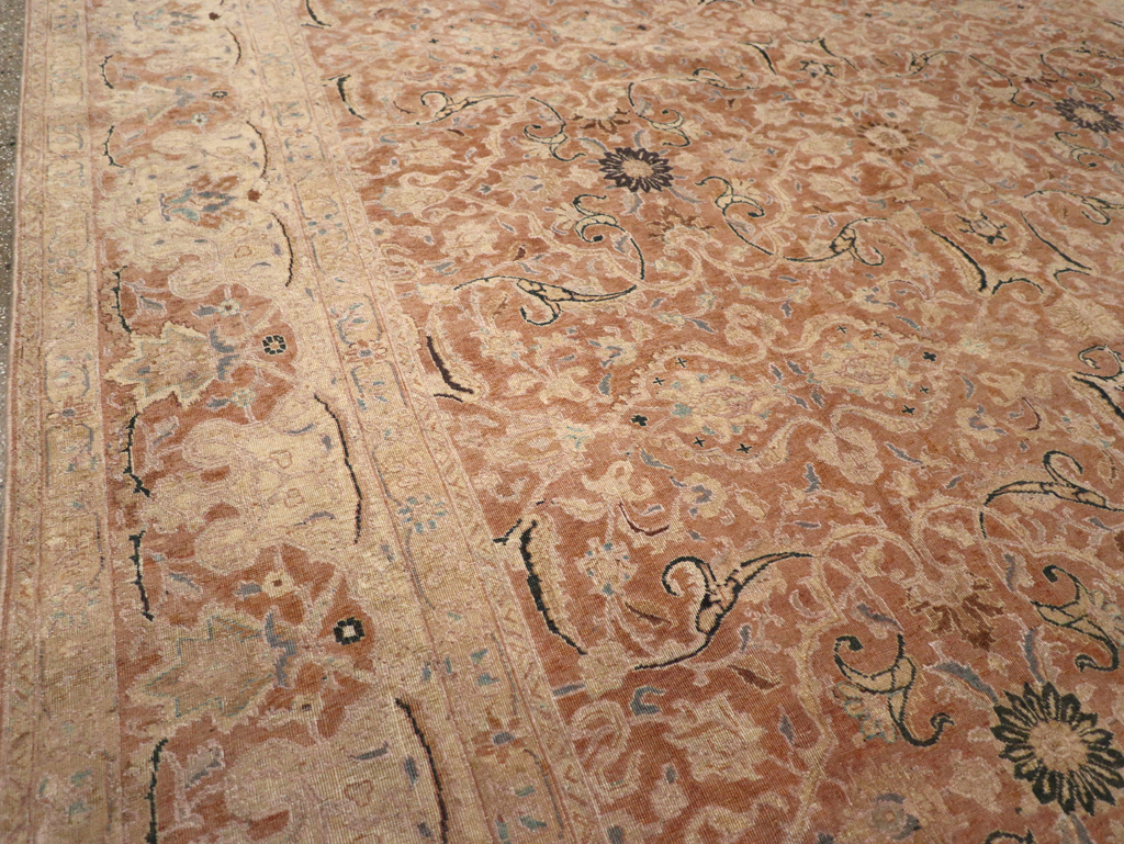 Antique Persian Tabriz Carpet, No.13724 - Gsblank