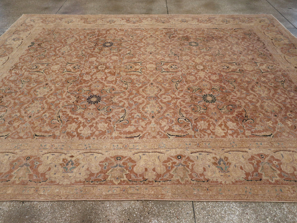 Antique Persian Tabriz Carpet, No.13724 - Gsblank