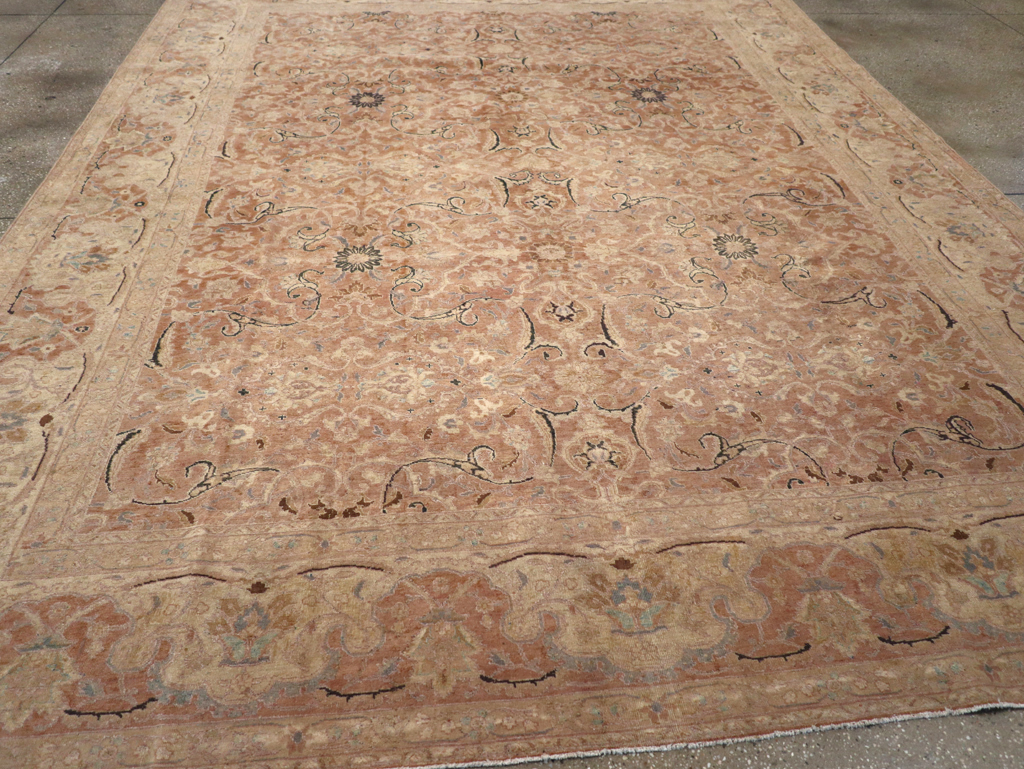 Antique Persian Tabriz Carpet, No.13724 - Gsblank