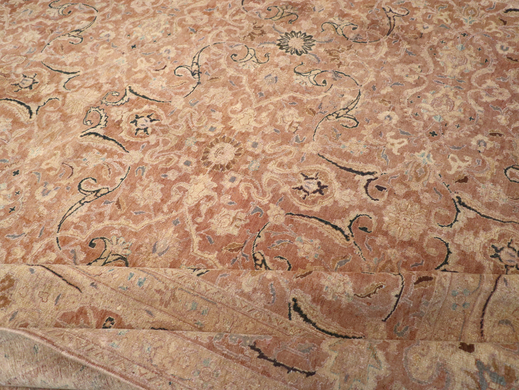 Antique Persian Tabriz Carpet, No.13724 - Gsblank