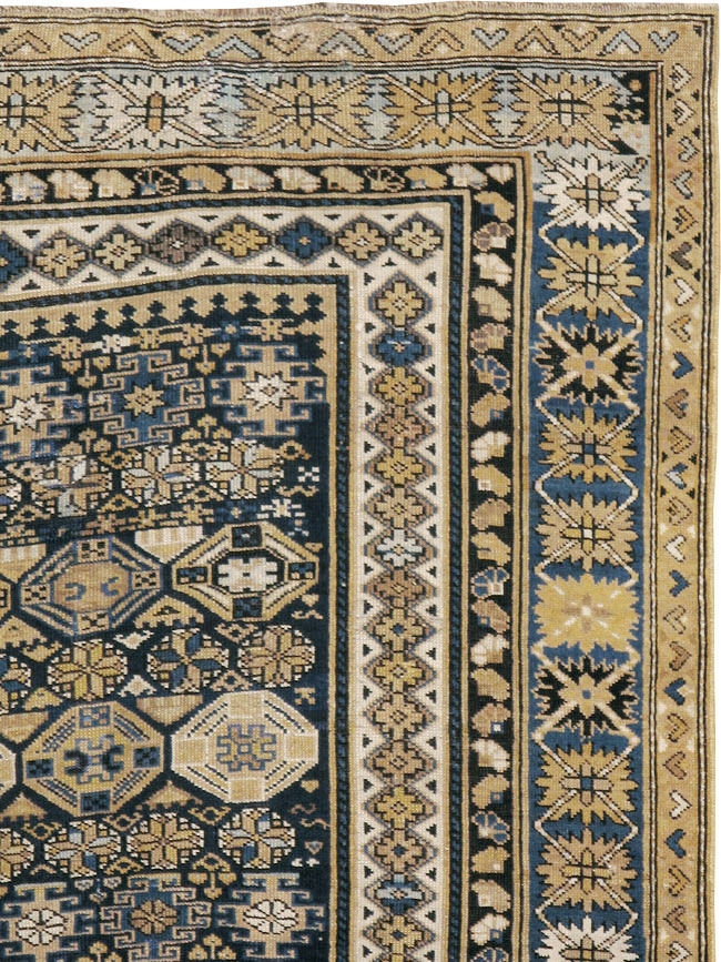 Antique Caucasian Kuba Rug, No.13743 - Gsblank
