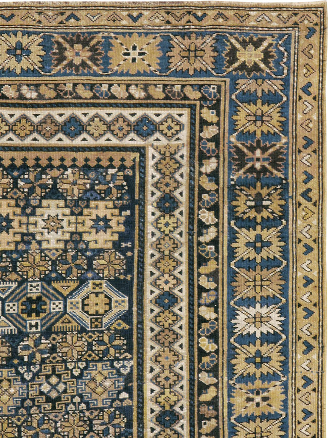 Antique Caucasian Kuba Rug, No.13743 - Gsblank