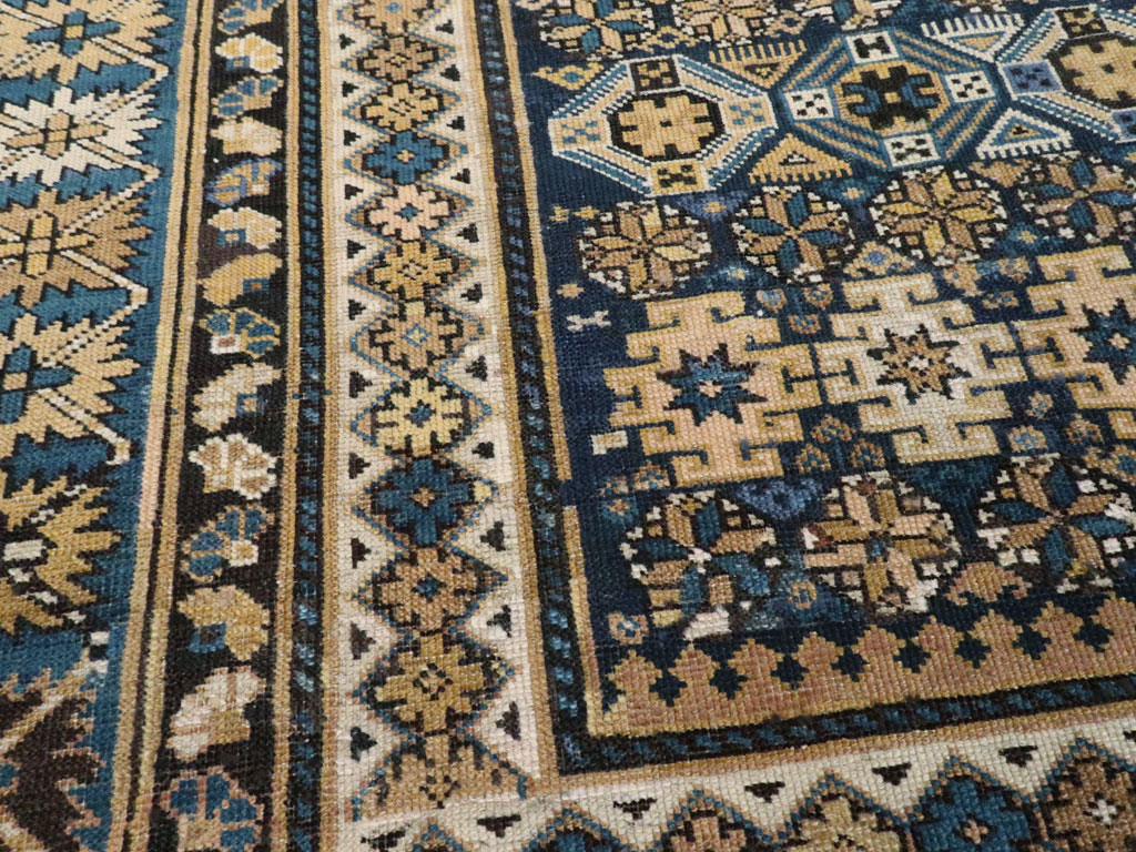 Antique Caucasian Kuba Rug, No.13743 - Gsblank