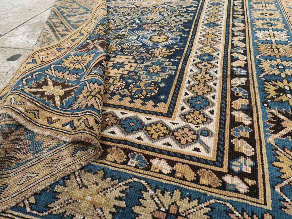 Antique Caucasian Kuba Rug, No.13743 - Gsblank