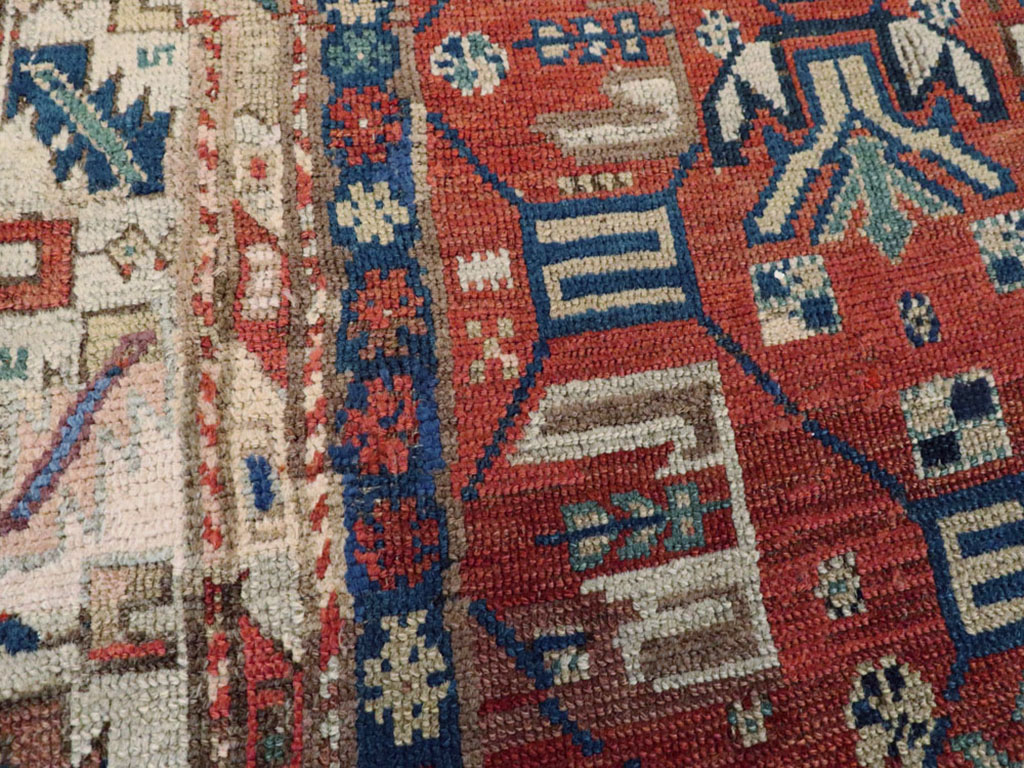 Antique Caucasian Kazak Rug, No.13745 - Gsblank