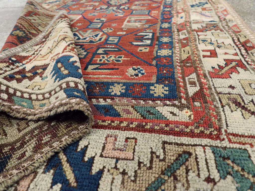 Antique Caucasian Kazak Rug, No.13745 - Gsblank