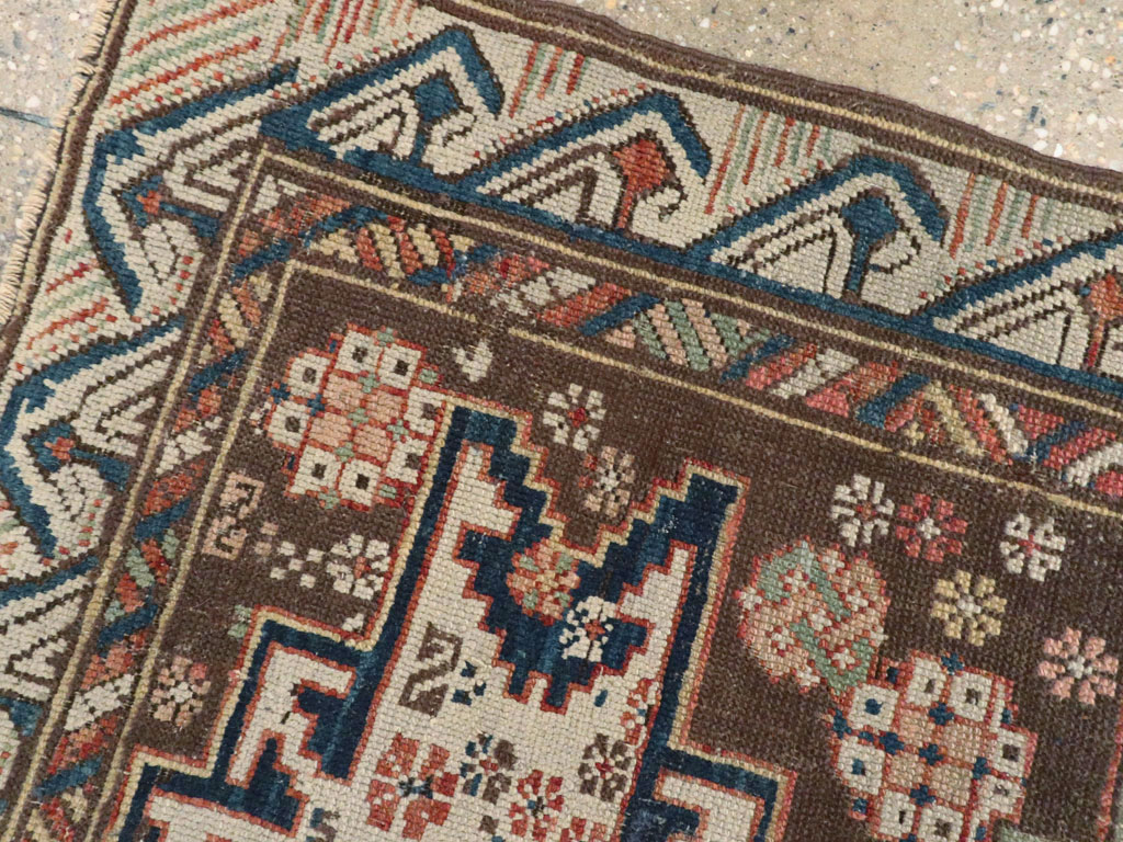 Antique  Caucasian Zeychur Kuba Rug, No.13762 - Gsblank