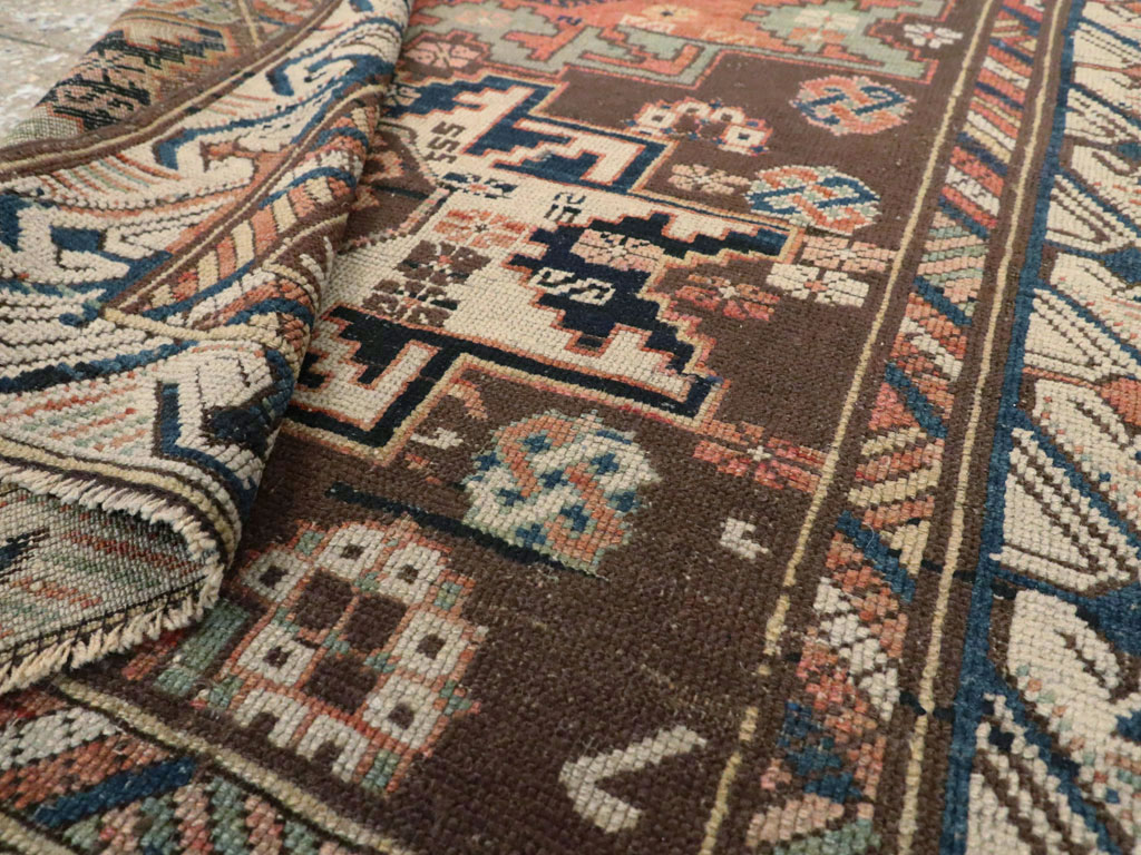 Antique  Caucasian Zeychur Kuba Rug, No.13762 - Gsblank