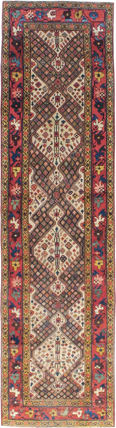 Antique Northwest Persian Runner, No.13770 - Gsblank