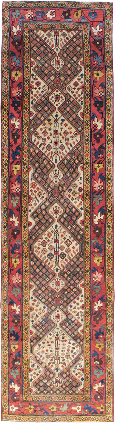 Antique Northwest Persian Runner, No.13770 - Gsblank