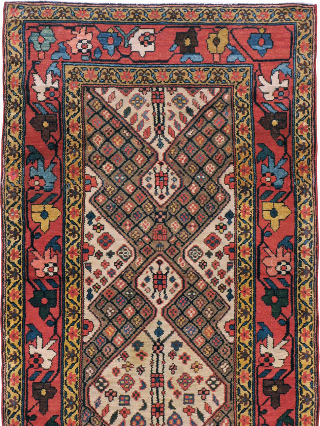 Antique Northwest Persian Runner, No.13770 - Gsblank