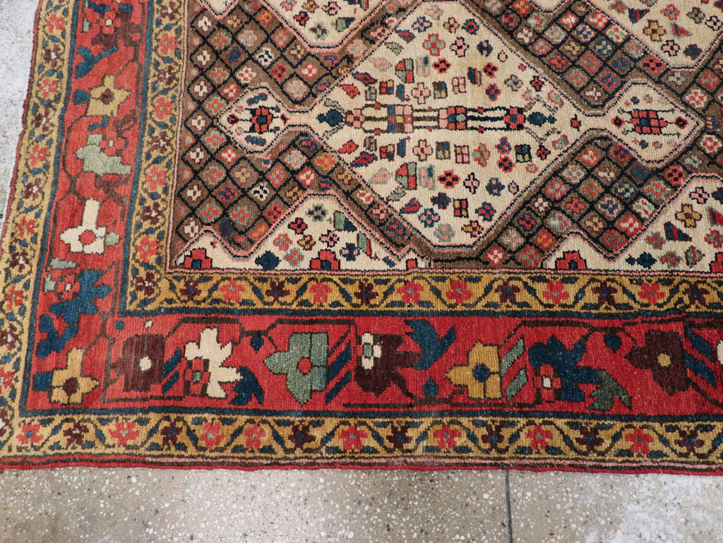 Antique Northwest Persian Runner, No.13770 - Gsblank