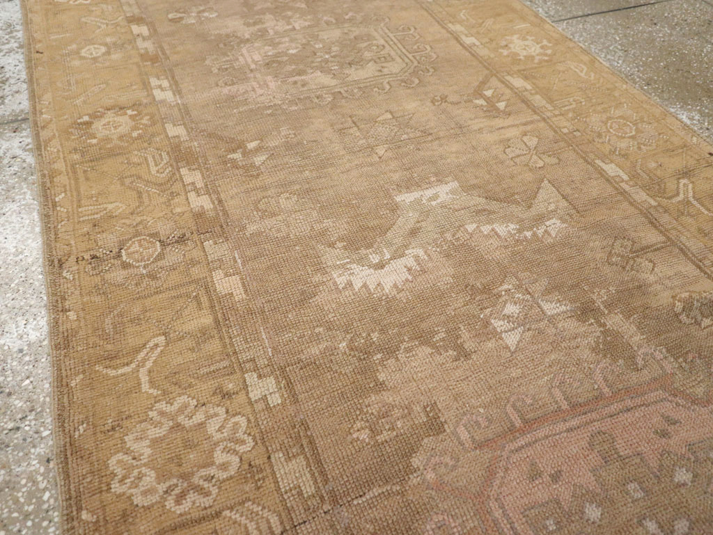 An Oushak Runner, No.13773 - Gsblank