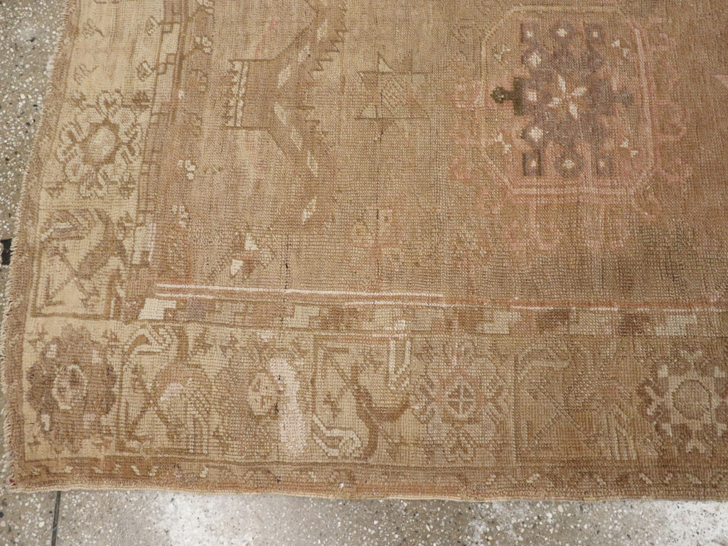 An Oushak Runner, No.13773 - Gsblank