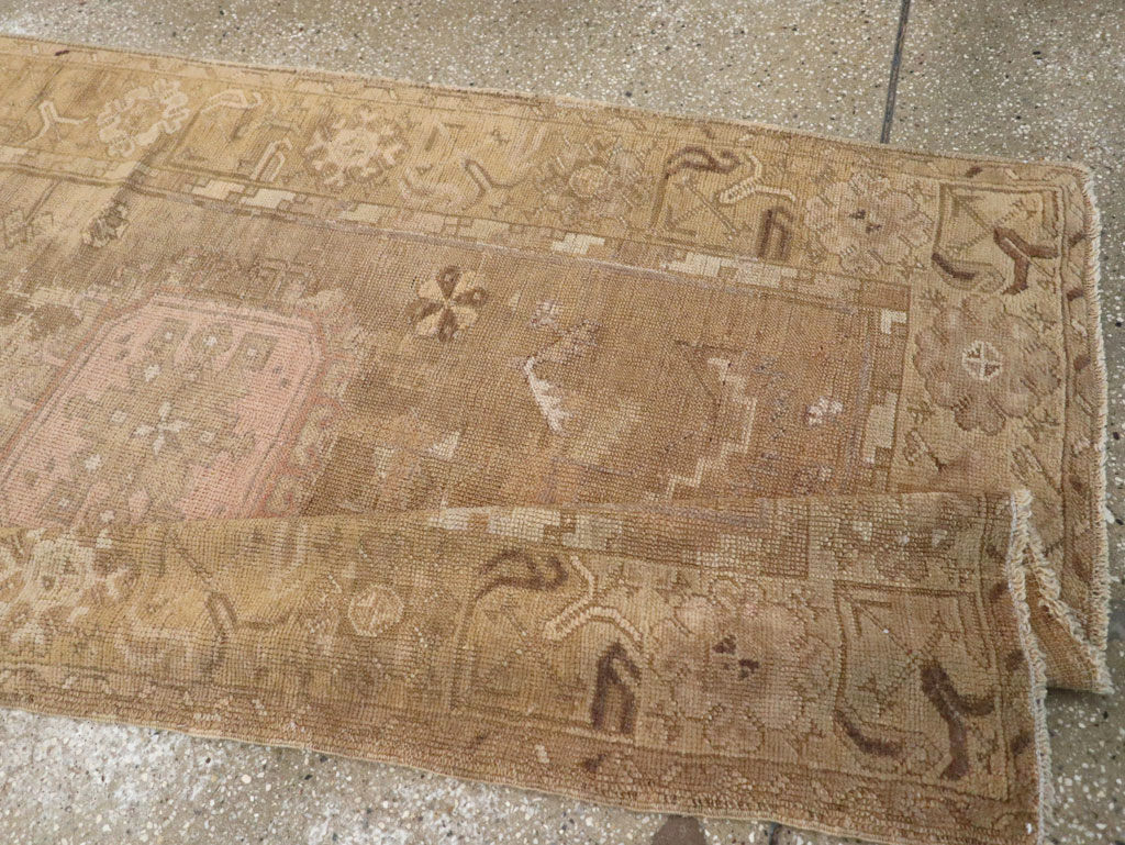 An Oushak Runner, No.13773 - Gsblank