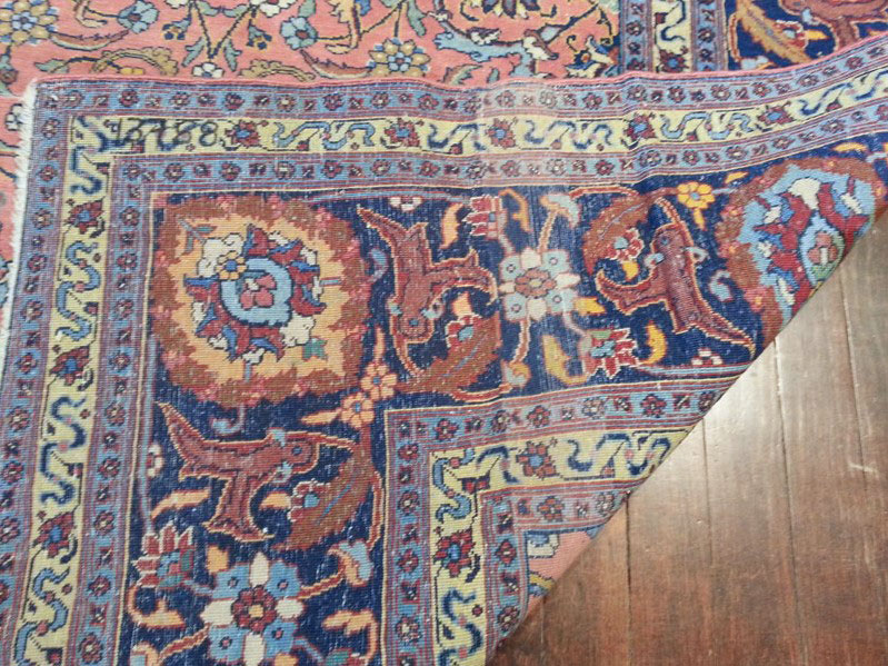 Antique Persian Tabriz Carpet, No.13788 - Gsblank