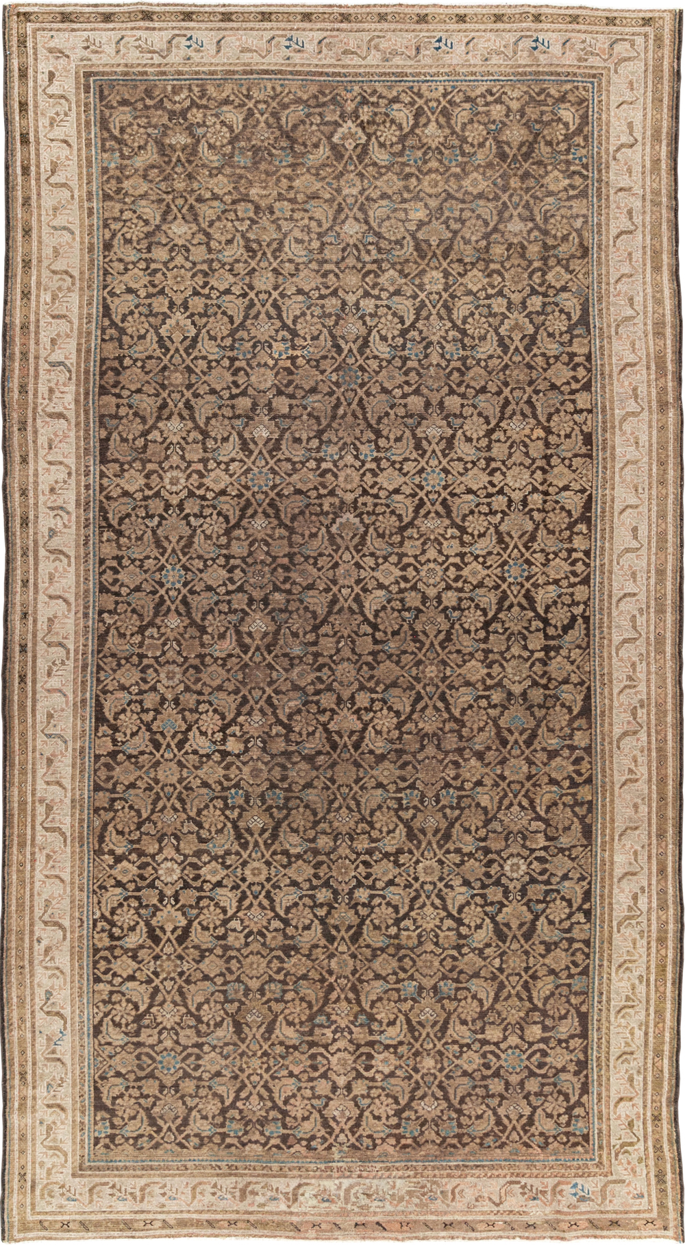 Antique Persian Malayer Gallery Carpet, No.13804 - Gsblank