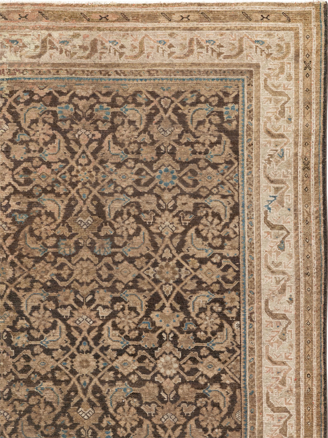 Antique Persian Malayer Gallery Carpet, No.13804 - Gsblank