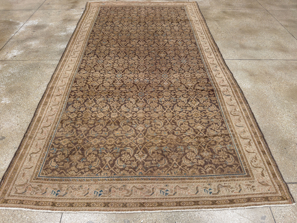 Antique Persian Malayer Gallery Carpet, No.13804 - Gsblank