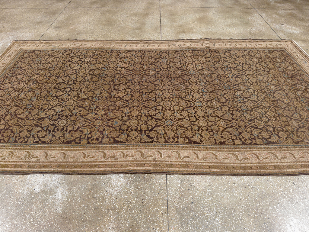 Antique Persian Malayer Gallery Carpet, No.13804 - Gsblank