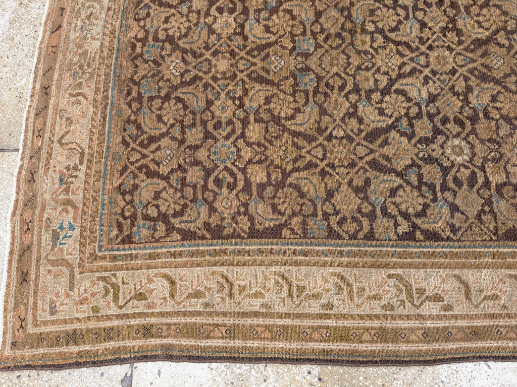 Antique Persian Malayer Gallery Carpet, No.13804 - Gsblank