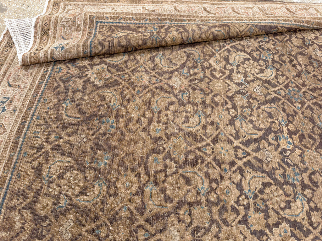 Antique Persian Malayer Gallery Carpet, No.13804 - Gsblank