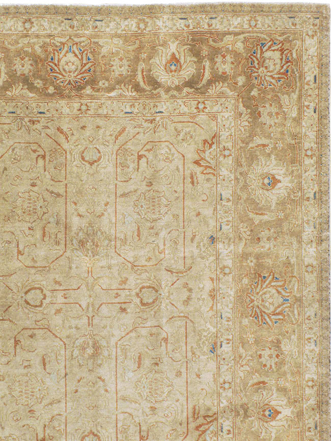 Vintage Persian Tabriz Carpet, No.13806 - Gsblank