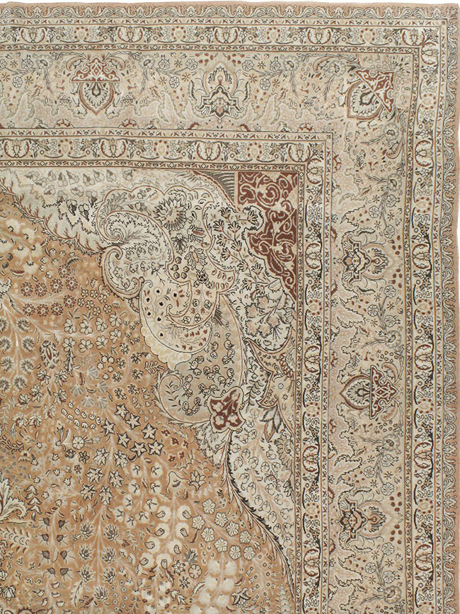 Vintage Tabriz Persian Carpet, No.13818 - Gsblank