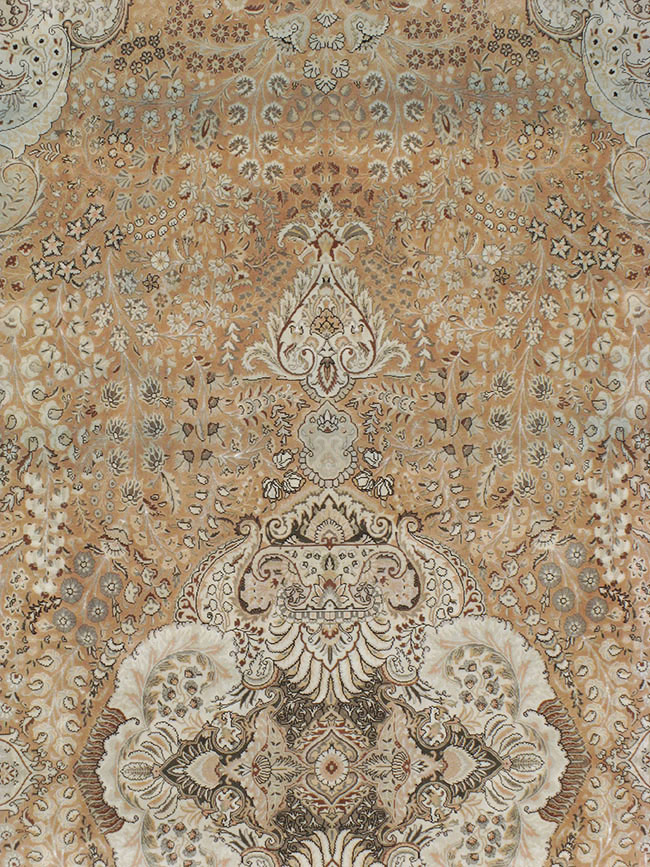 Vintage Tabriz Persian Carpet, No.13818 - Gsblank