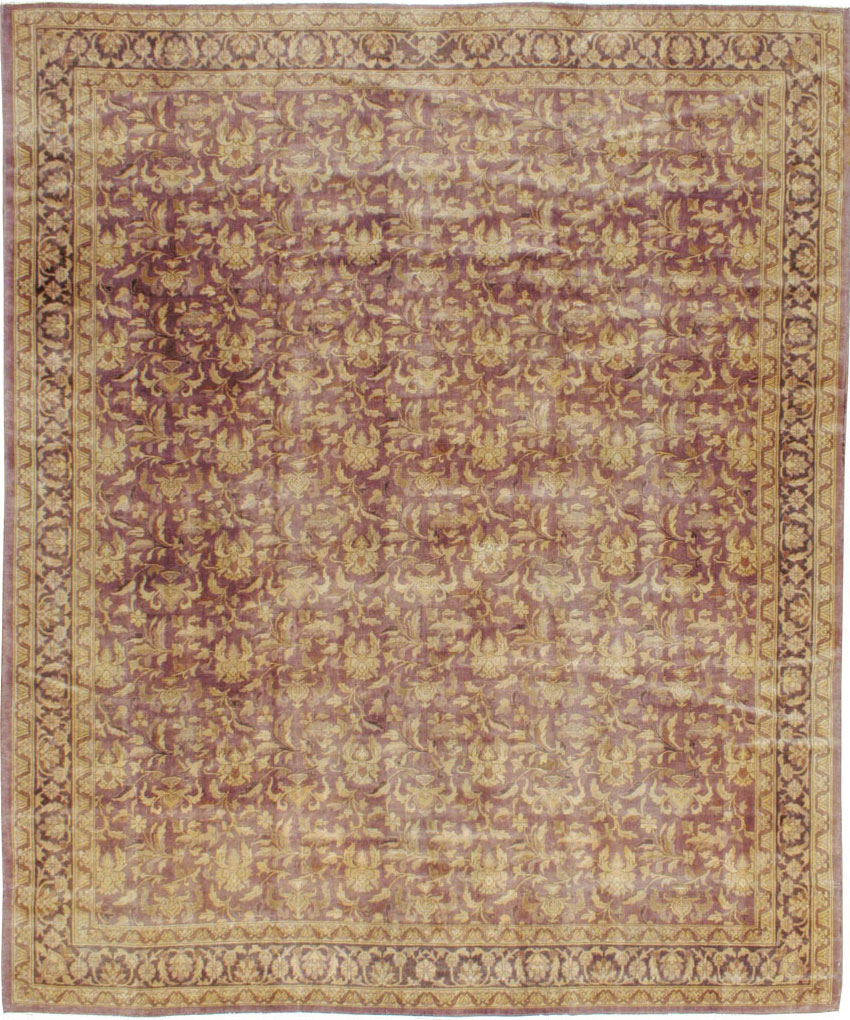 Vintage Indian Lahore Carpet, No.13838 - Gsblank