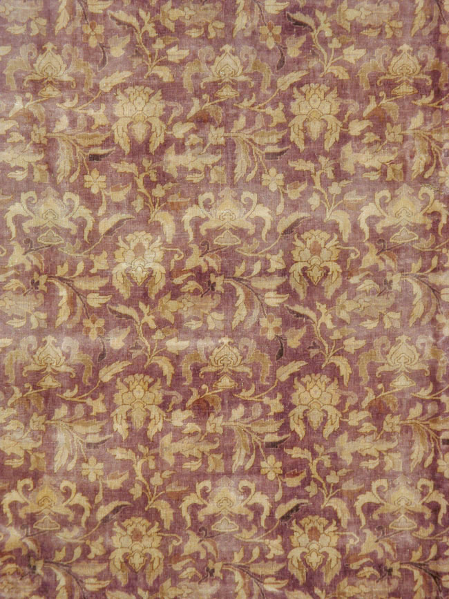 Vintage Indian Lahore Carpet, No.13838 - Gsblank