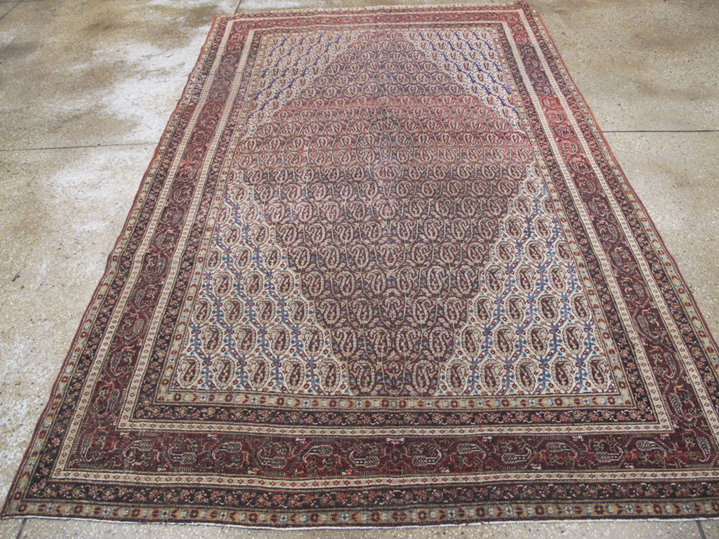 Antique Persian Khorossan Carpet, No.13869 - Gsblank