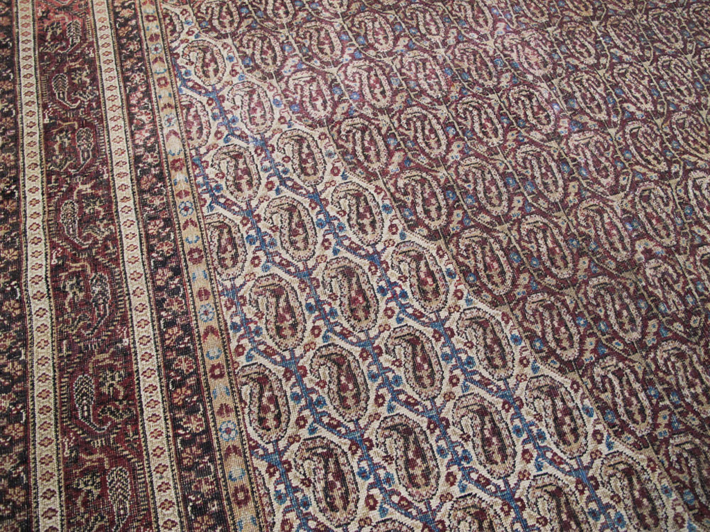 Antique Persian Khorossan Carpet, No.13869 - Gsblank